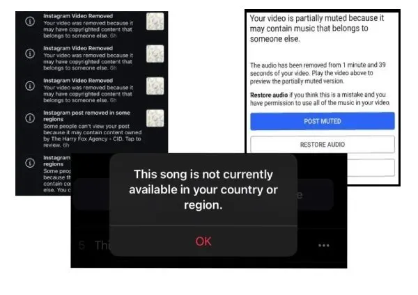 متن انگلیسی کپی رایت اینستاگرام