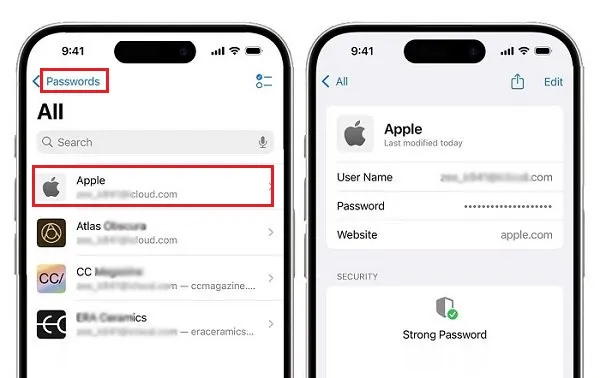 بازیابی رمز اینستاگرام در آیفون