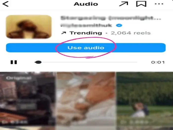 استفاده از Use Audio برای افزایش بازدید ریلز اینستاگرام