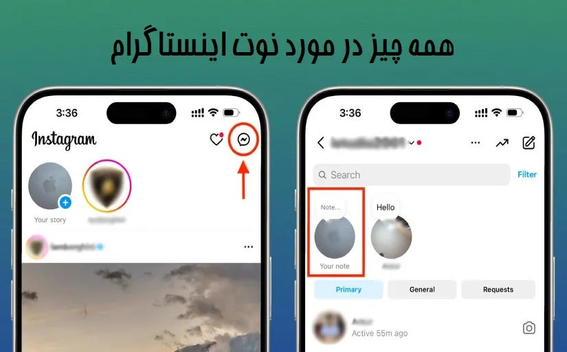 همه چیز در مورد نوت اینستاگرام و روش فعال سازی آن